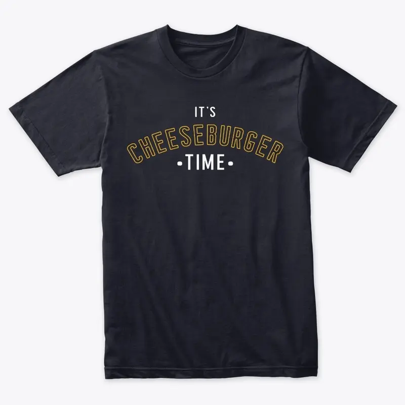 Cheeseburger Time Tri-Blend Tee 