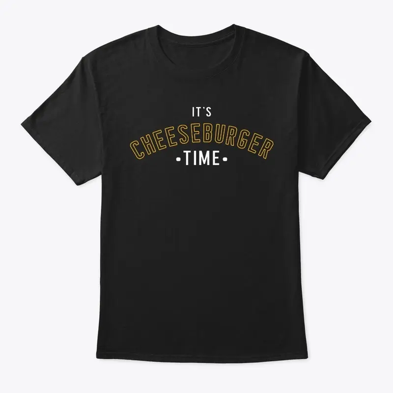 Cheeseburger Time Cotton Tee 